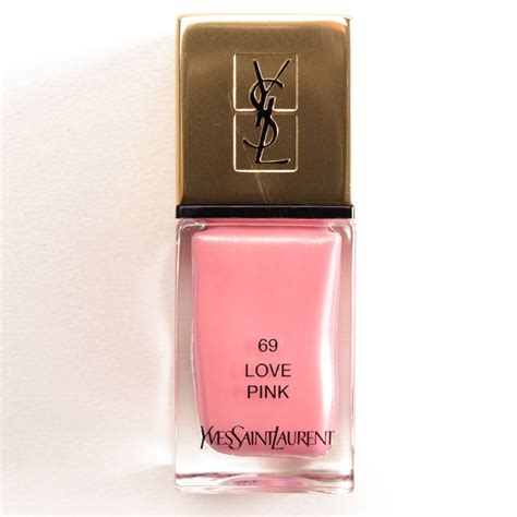 YSL Peace Green & Love Pink La Laque Couture 